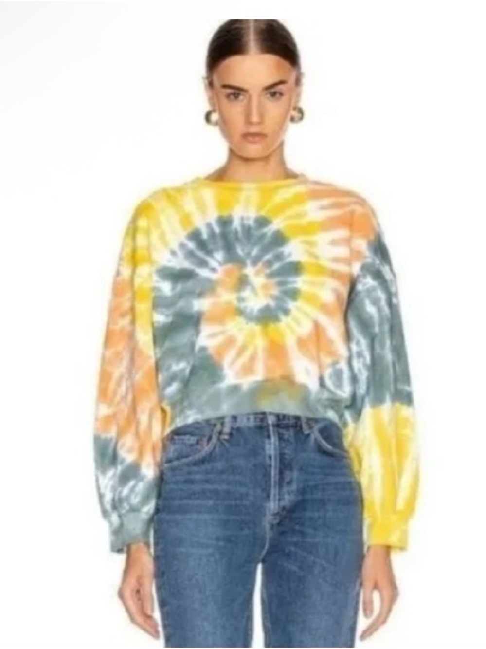 Agolde Tie-Dye Sweatshirt Size Small